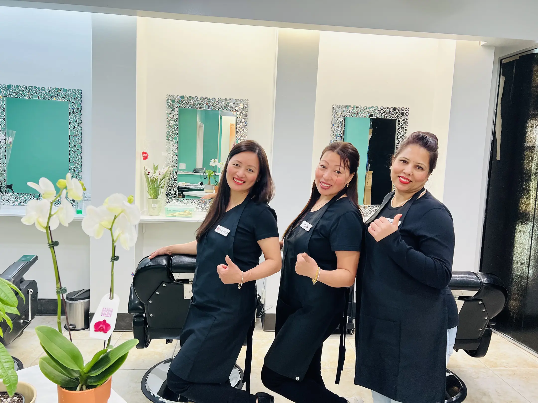 Hollywood Eyebrow Salon team in San Francisco